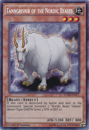 Tanngrisnir of the Nordic Beasts [LC5D-EN177] Secret Rare | Chromatic Games