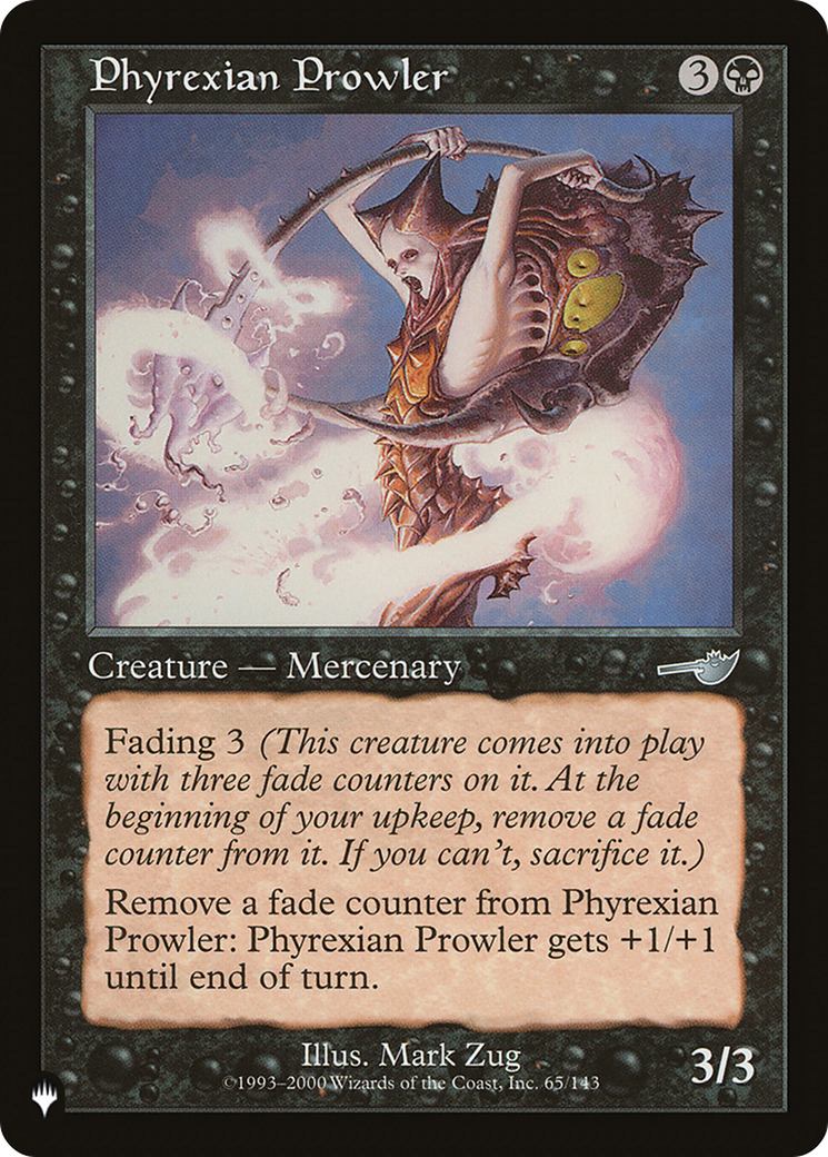 Phyrexian Prowler [The List] | Chromatic Games