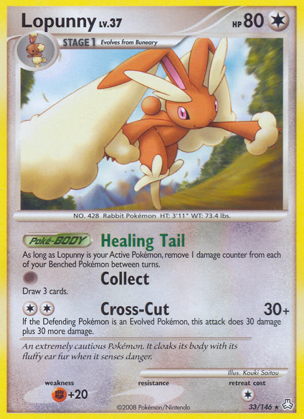 Lopunny (33/146) [Diamond & Pearl: Legends Awakened] | Chromatic Games