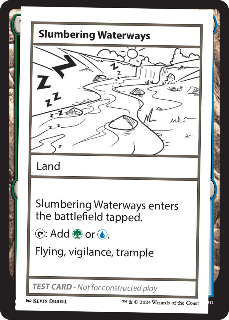 Slumbering Waterways [Mystery Booster 2 Playtest Cards] | Chromatic Games