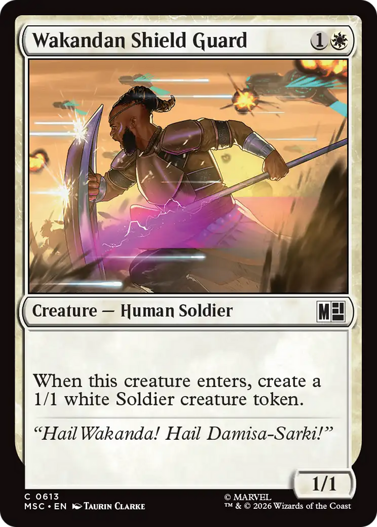 Wakandan Shield Guard [Marvel Super Heroes Commander] | Chromatic Games