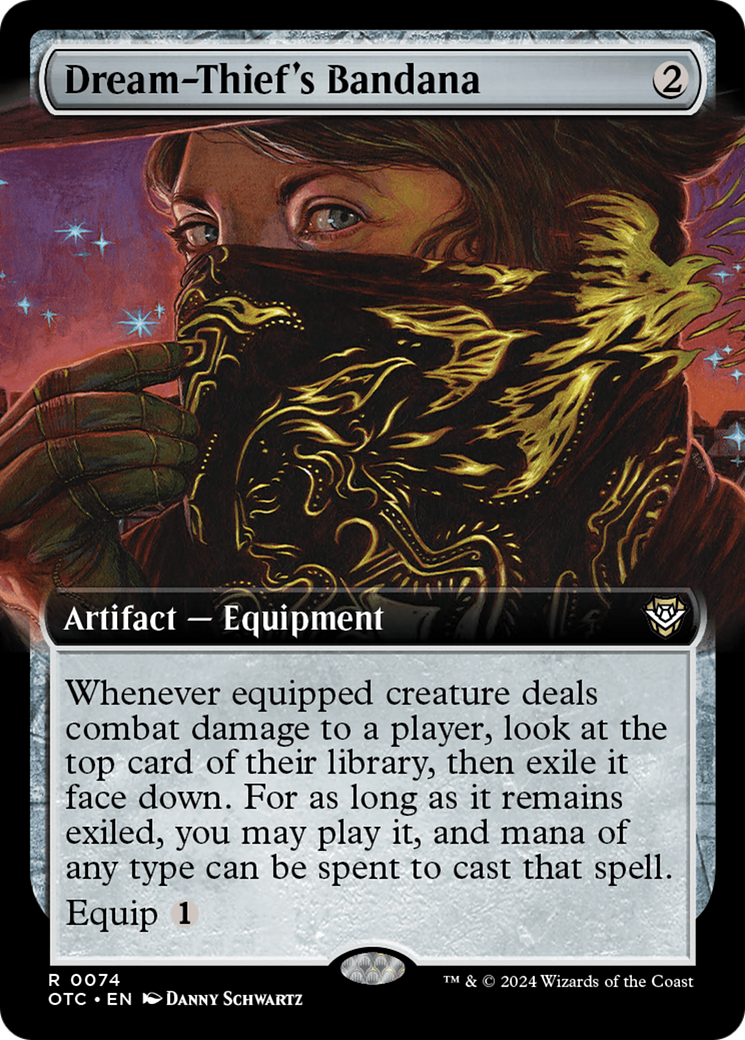 Dream-Thief's Bandana (Extended Art) [Outlaws of Thunder Junction Commander] | Chromatic Games