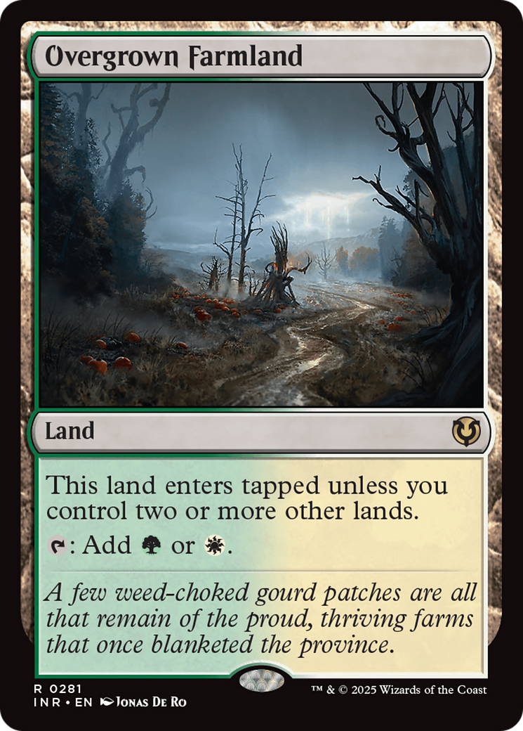 Overgrown Farmland [Innistrad Remastered] | Chromatic Games