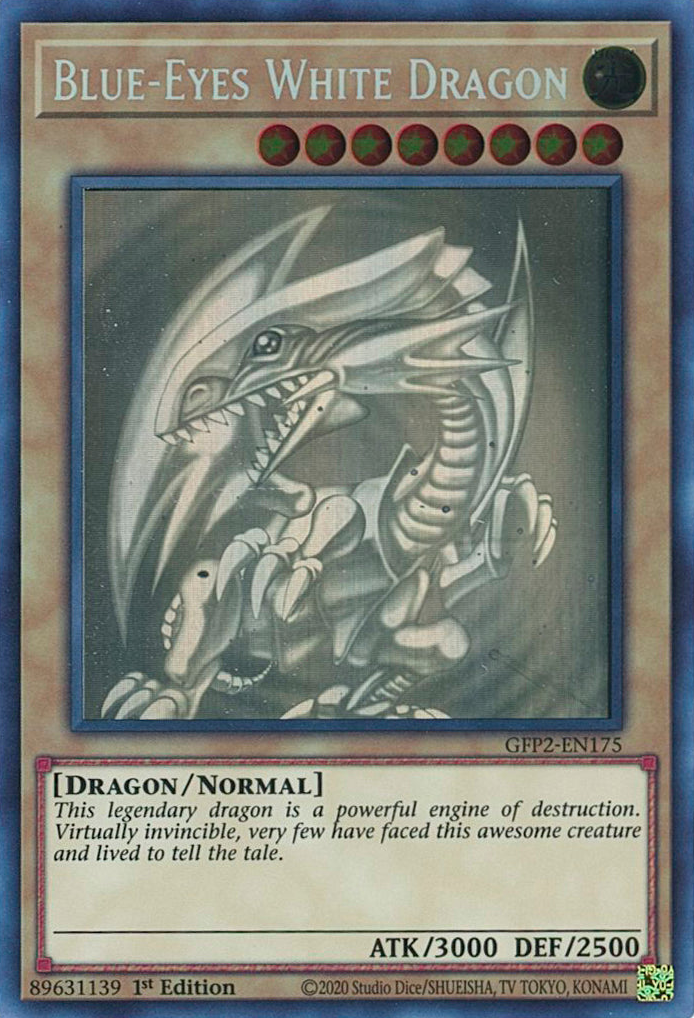 Blue-Eyes White Dragon [GFP2-EN175] Ghost Rare | Chromatic Games