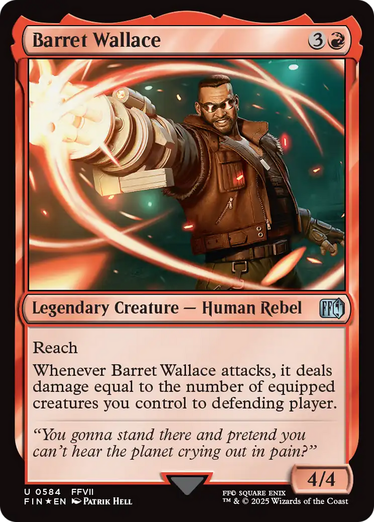 Barret Wallace (Surge Foil) [FINAL FANTASY] | Chromatic Games