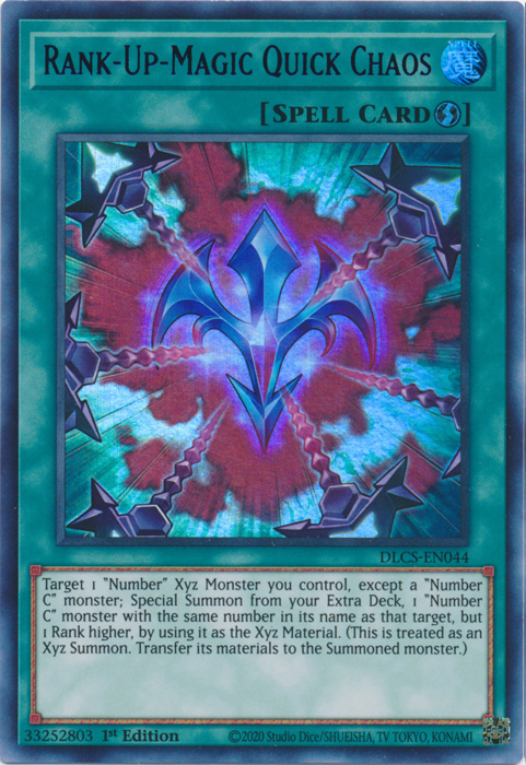 Rank-Up-Magic Quick Chaos (Blue) [DLCS-EN044] Ultra Rare | Chromatic Games