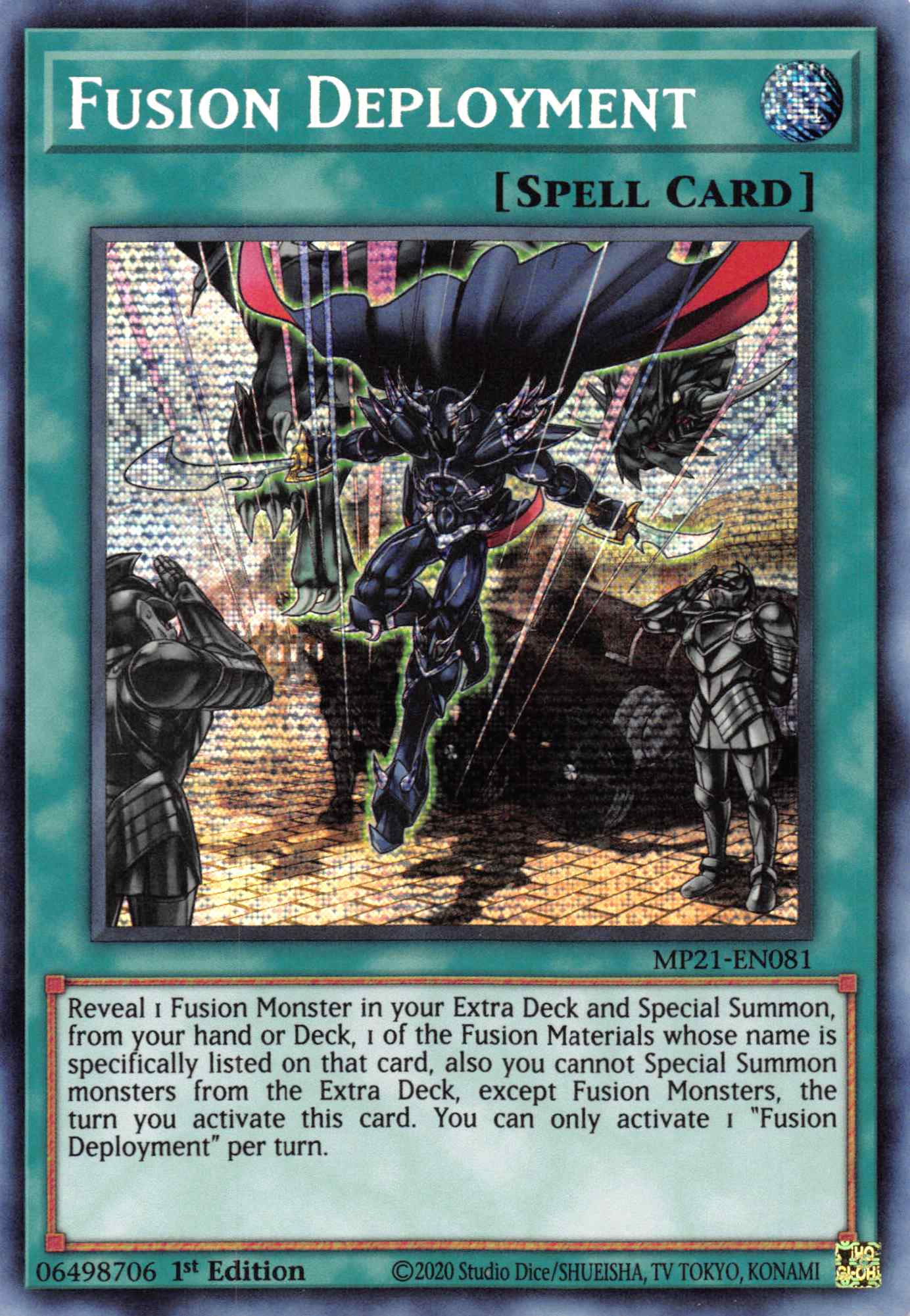 Fusion Deployment [MP21-EN081] Prismatic Secret Rare | Chromatic Games