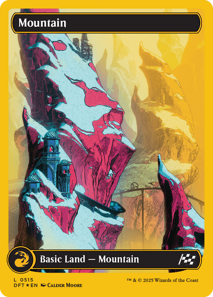 Mountain (0515) (First-Place Foil) [Aetherdrift] | Chromatic Games