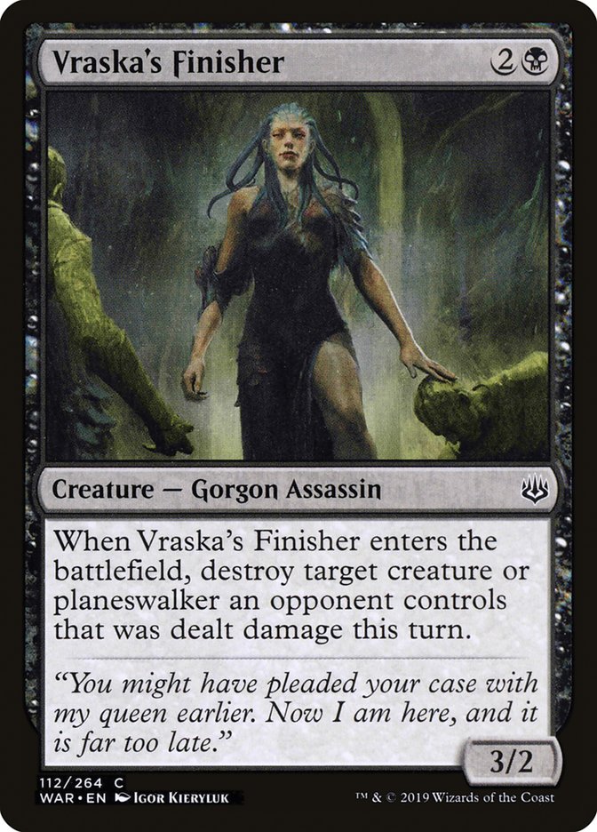 Vraska's Finisher 112/264 (War of the Spark)  | Chromatic Games