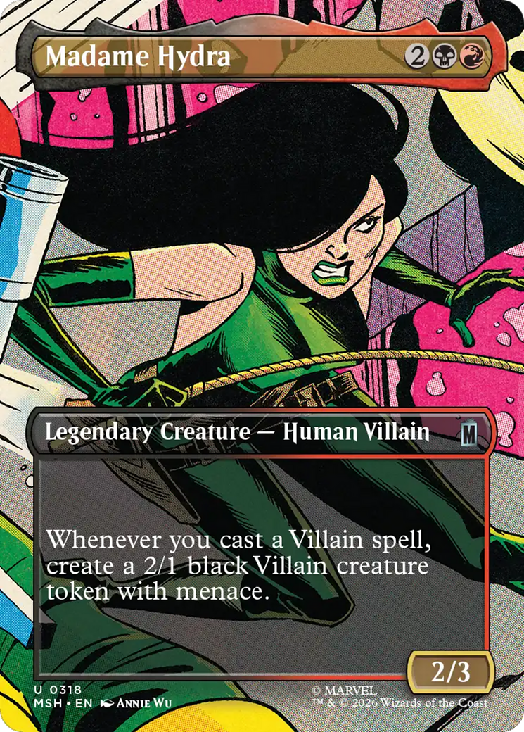 Madame Hydra (Borderless) [Marvel Super Heroes] | Chromatic Games