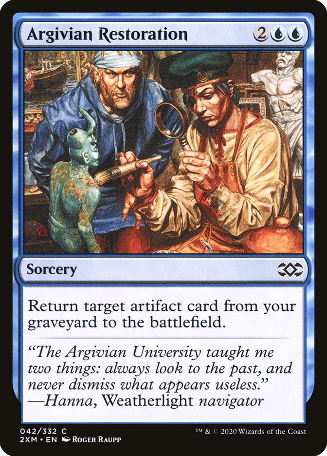 Argivian Restoration 42/332 (Double Masters)  | Chromatic Games