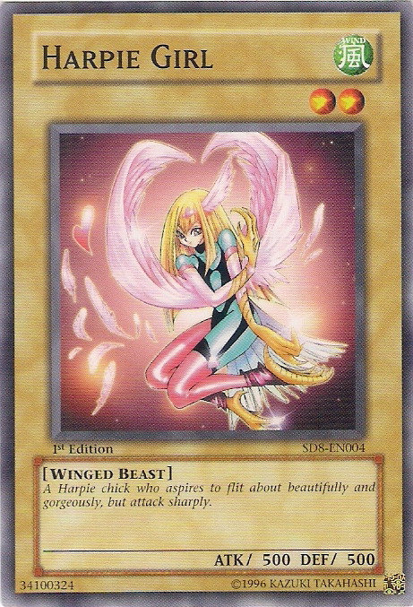 Harpie Girl [SD8-EN004] Common | Chromatic Games