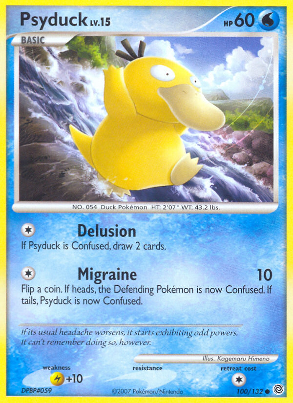 Psyduck (100/132) [Diamond & Pearl: Secret Wonders] | Chromatic Games
