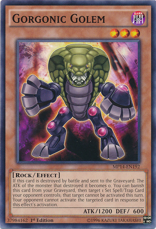 Gorgonic Golem [MP14-EN192] Common | Chromatic Games