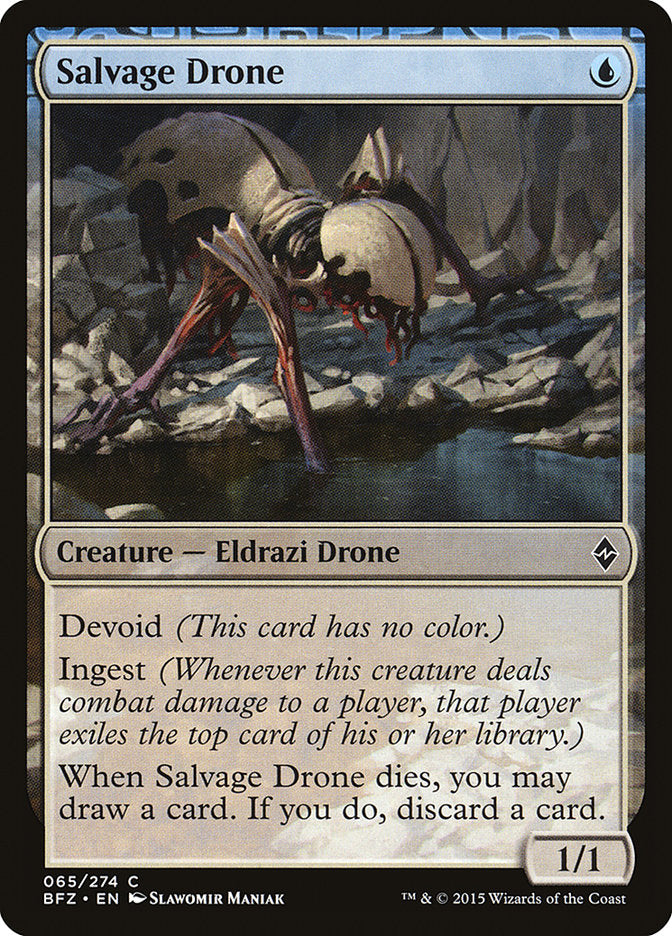 Salvage Drone 65/274 (Battle for Zendikar)  | Chromatic Games