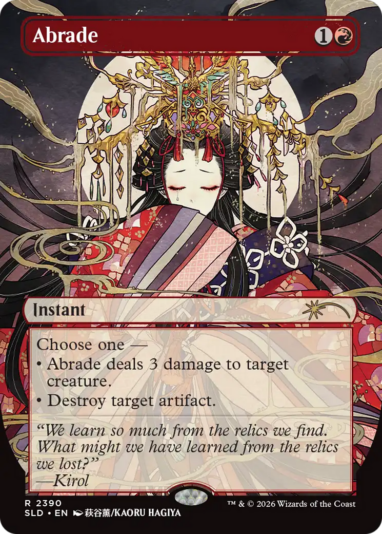 Abrade (2390) [Secret Lair Drop Series] | Chromatic Games