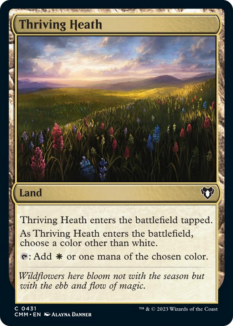 Thriving Heath [Commander Masters] | Chromatic Games