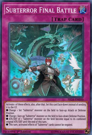 Subterror Final Battle [FIGA-EN050] Super Rare | Chromatic Games