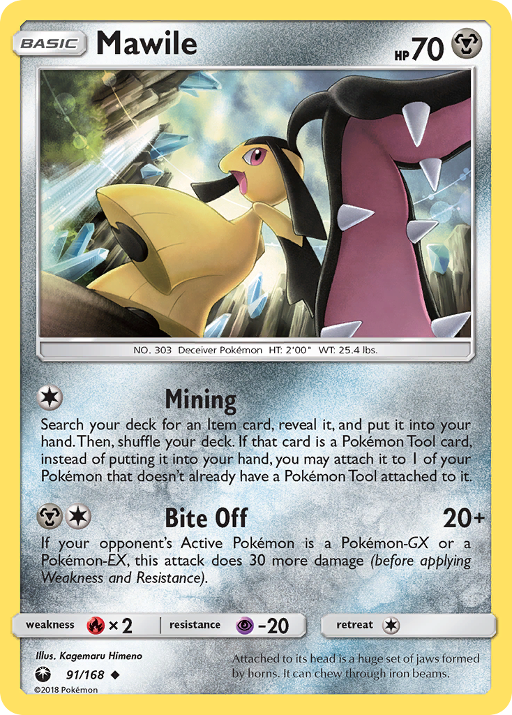 Mawile (91/168) [Sun & Moon: Celestial Storm] | Chromatic Games