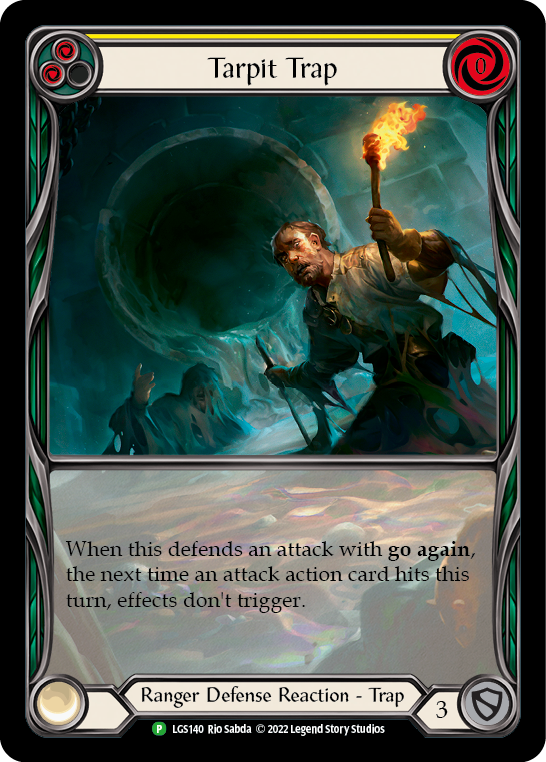 Tarpit Trap (Yellow) [LGS140] (Promo)  Rainbow Foil | Chromatic Games