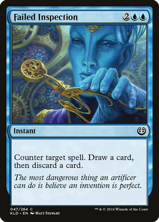 Failed Inspection 47/264 (Kaladesh)  | Chromatic Games