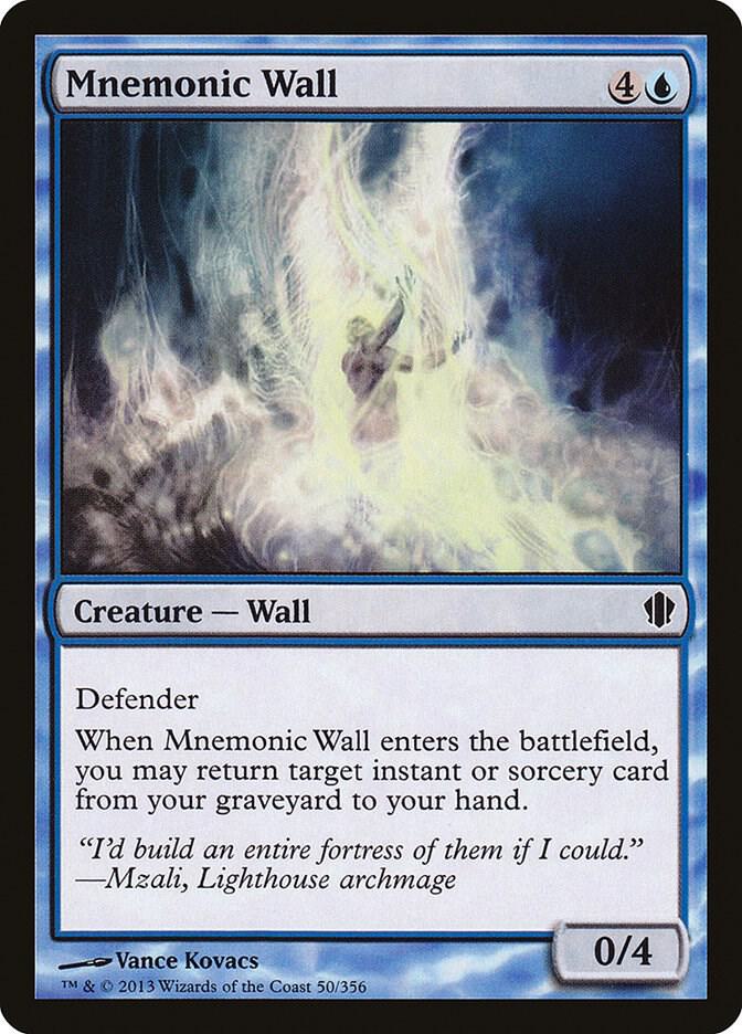 Mnemonic Wall 50/356 (Commander 2013)  | Chromatic Games