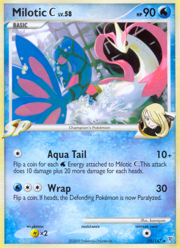 Milotic C (35/147) [Platinum: Supreme Victors] | Chromatic Games
