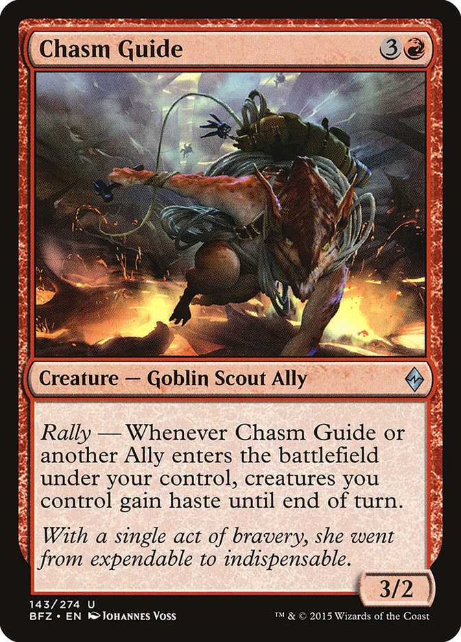 Chasm Guide 143/274 (Battle for Zendikar)  | Chromatic Games