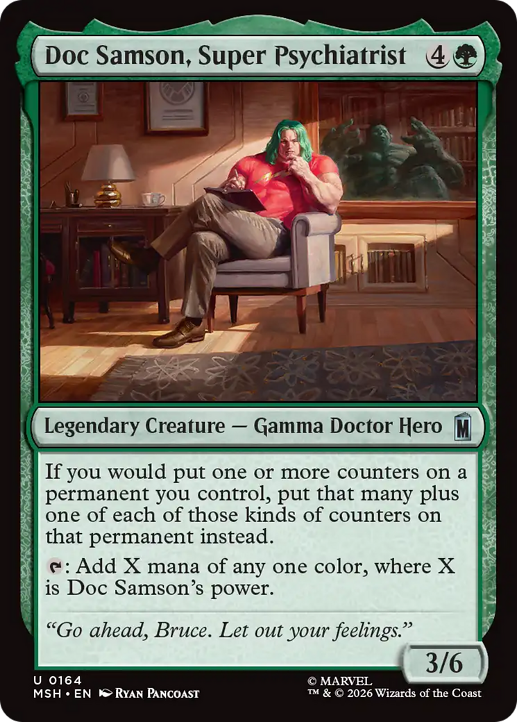 Doc Samson, Super Psychiatrist [Marvel Super Heroes] | Chromatic Games