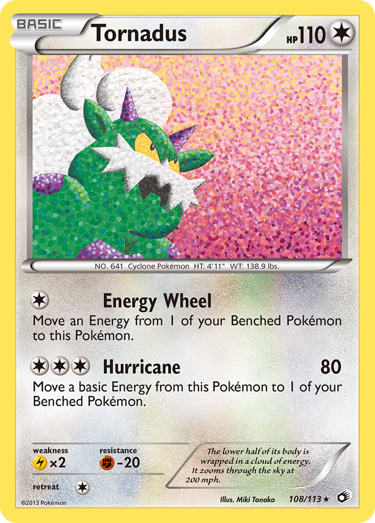 Tornadus (108/113) [Black & White: Legendary Treasures] | Chromatic Games