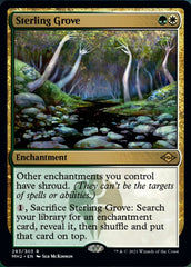 Sterling Grove (Foil Etched) [Modern Horizons 2] | Chromatic Games