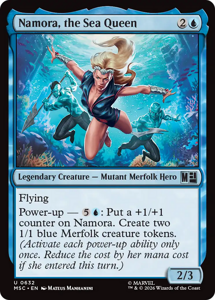 Namora, the Sea Queen [Marvel Super Heroes Commander] | Chromatic Games