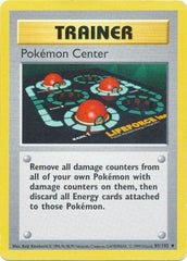 Pokemon Center (85/102) [Base Set Shadowless Unlimited] | Chromatic Games