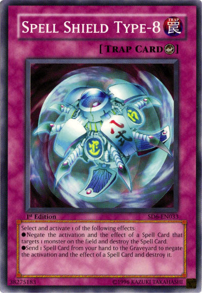 Spell Shield Type-8 [SD6-EN033] Common | Chromatic Games