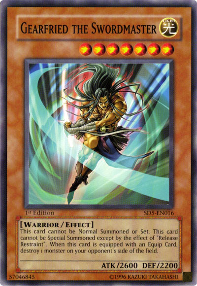 Gearfried the Swordmaster [SD5-EN016] Common | Chromatic Games