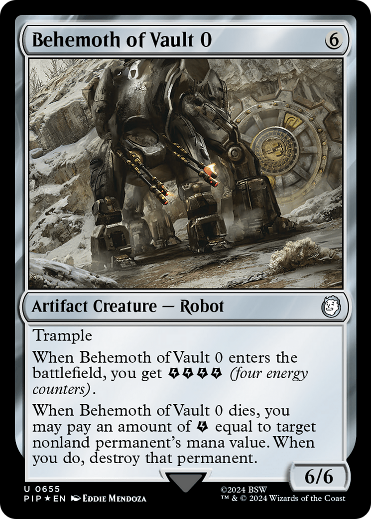 Behemoth of Vault 0 (Surge Foil) [Fallout] | Chromatic Games