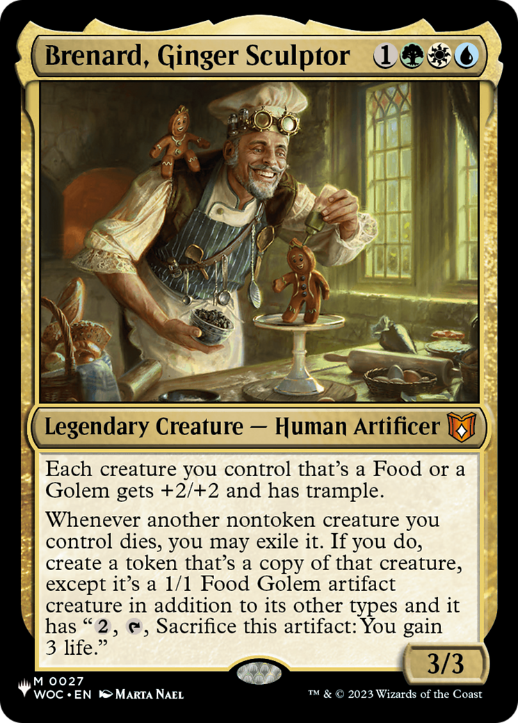 Brenard, Ginger Sculptor (WOC) [The List] | Chromatic Games