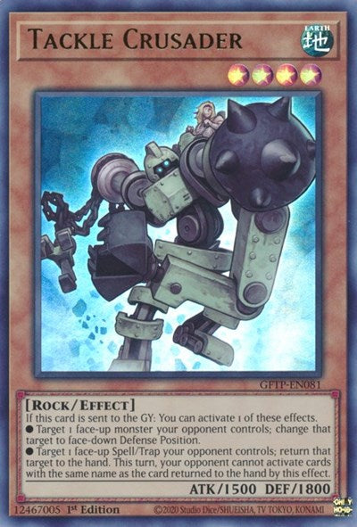 Tackle Crusader [GFTP-EN081] Ultra Rare | Chromatic Games
