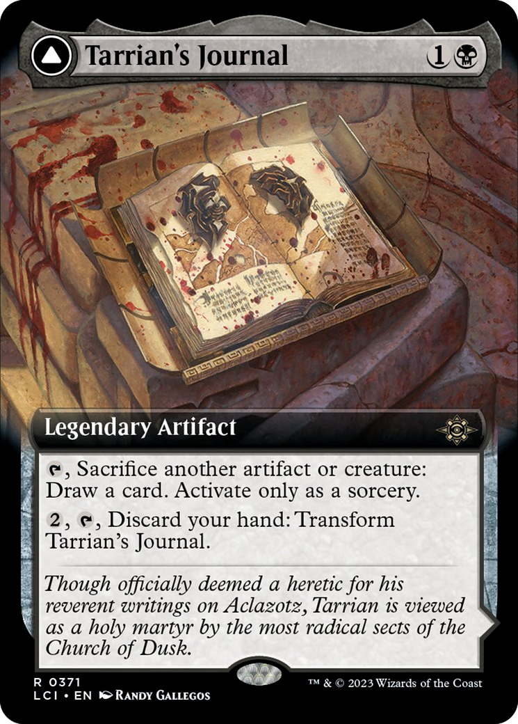 Tarrian's Journal // The Tomb of Aclazotz (Extended Art) [The Lost Caverns of Ixalan] | Chromatic Games