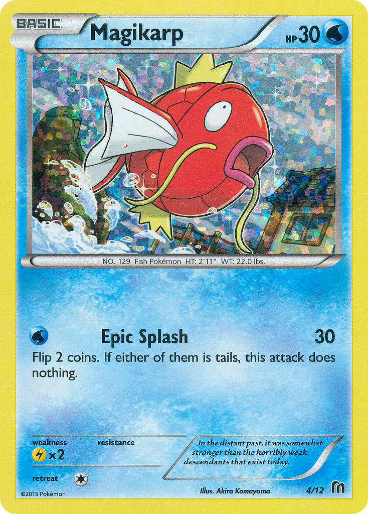 Magikarp (4/12) [McDonald's Promos: 2016 Collection] | Chromatic Games