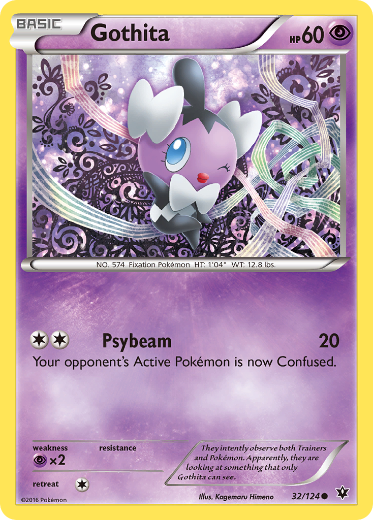 Gothita (32/124) [XY: Fates Collide] | Chromatic Games