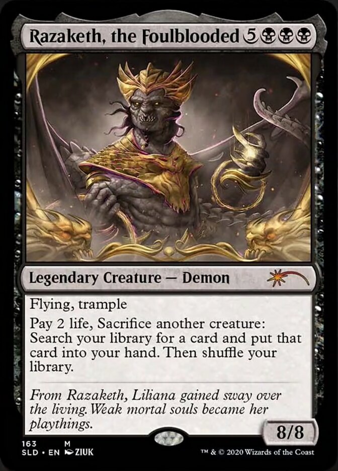 Razaketh, the Foulblooded [Secret Lair Drop Series] | Chromatic Games