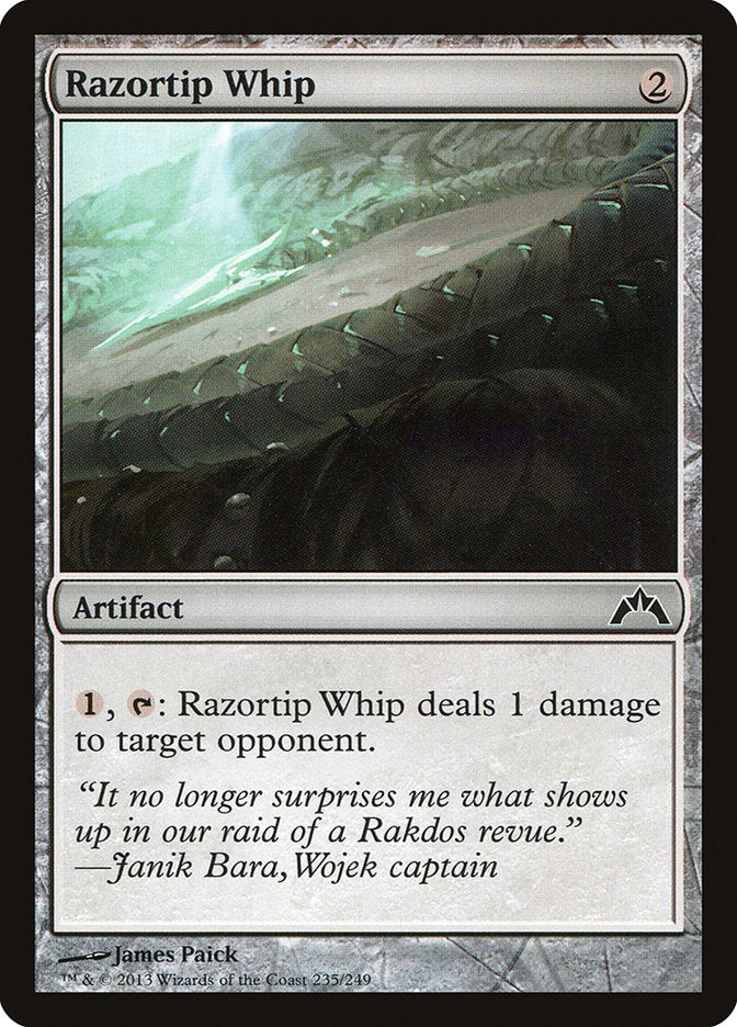 Razortip Whip 235/249 (Gatecrash)  | Chromatic Games