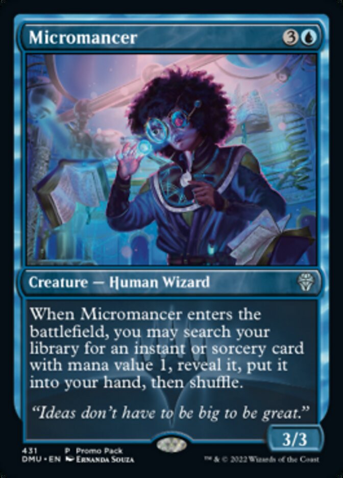 Micromancer (Promo Pack) [Dominaria United Promos] | Chromatic Games