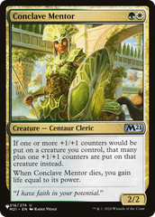 Conclave Mentor [The List Reprints] | Chromatic Games