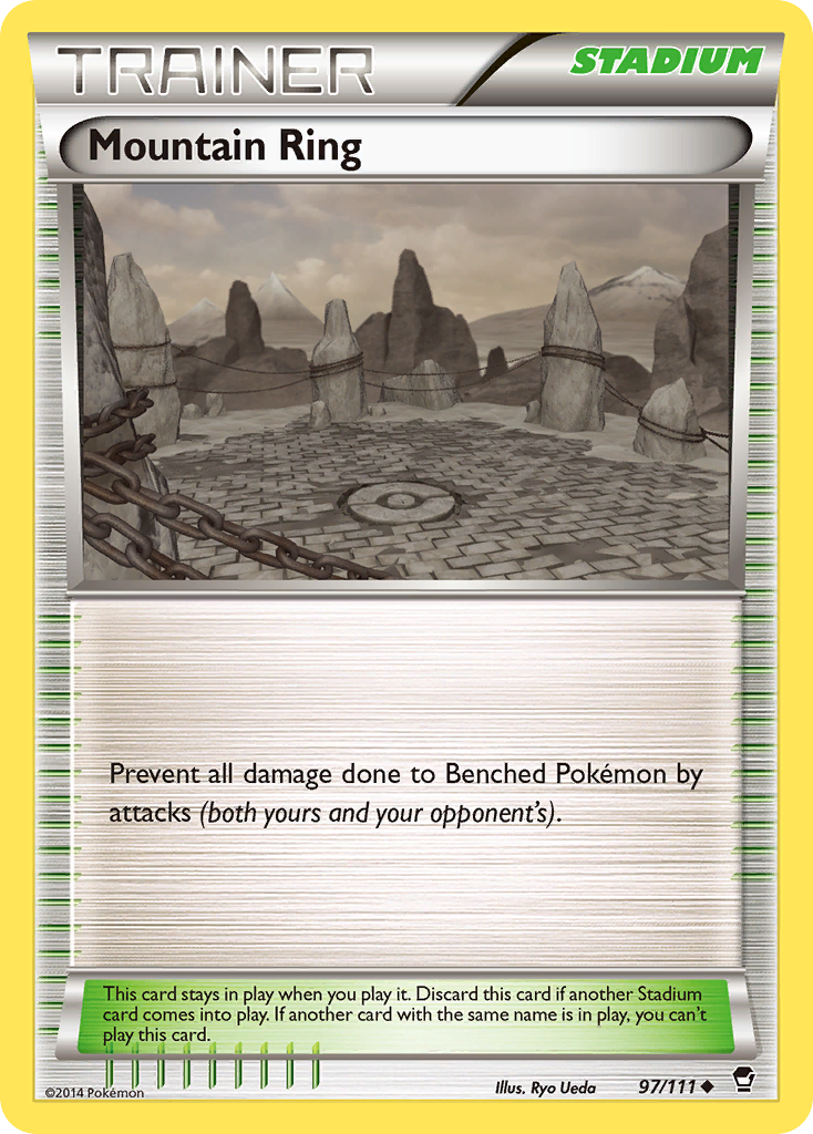 Mountain Ring (97/111) [XY: Furious Fists] | Chromatic Games