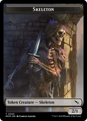 Detective // Skeleton Double-Sided Token [Murders at Karlov Manor Tokens] | Chromatic Games