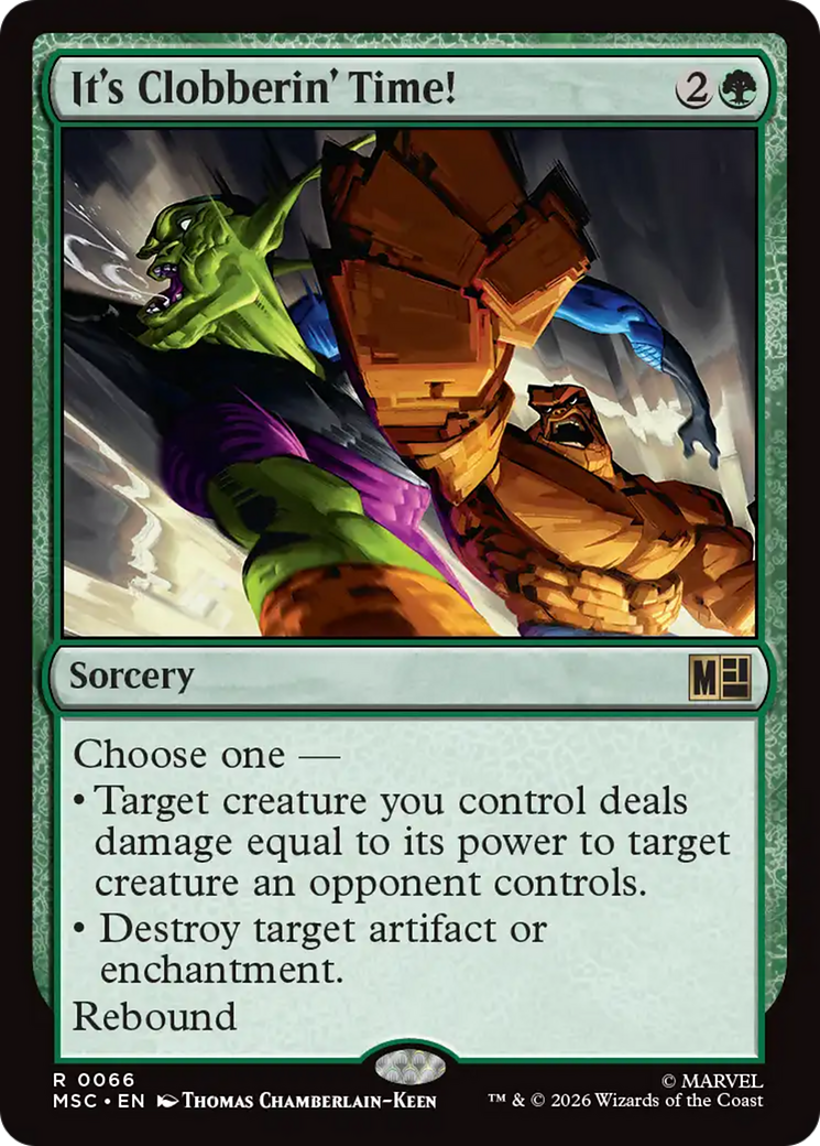 It's Clobberin' Time! [Marvel Super Heroes Commander] | Chromatic Games