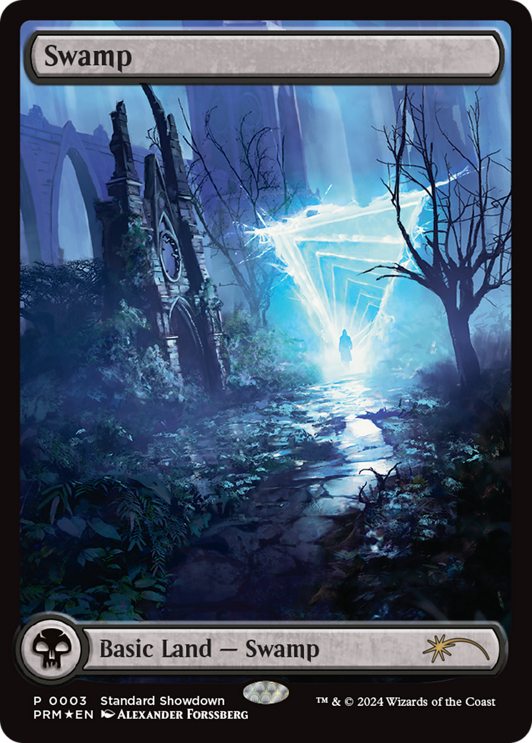 Swamp (Alexander Forssberg) (2024) [Standard Showdown Promos] | Chromatic Games