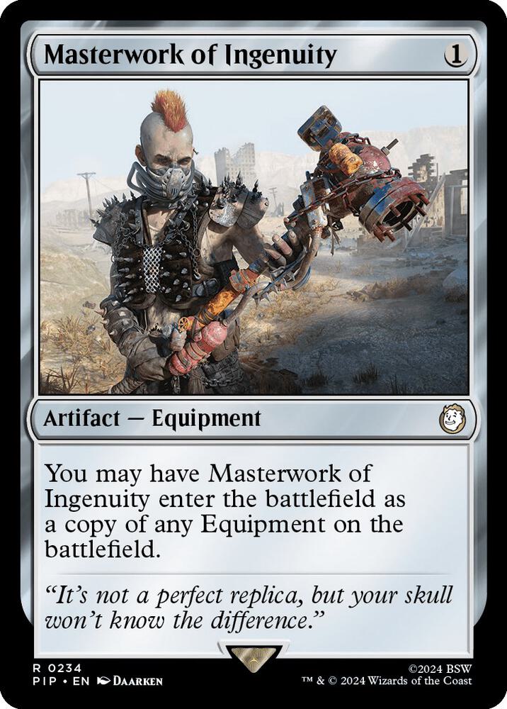 Masterwork of Ingenuity 234/326 (Universes Beyond: Fallout)  | Chromatic Games
